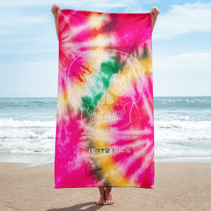 Bada** Tie Dye Oversize Beach Towel-Muerto Loco