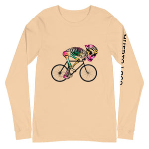 Ladies Bada** Tie Dye Long Sleeve T-shirt - Muerto Loco