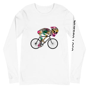 Ladies Bada** Tie Dye Long Sleeve T-shirt - Muerto Loco