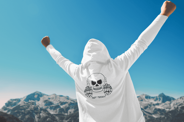 Not Today Graphic Hoodie