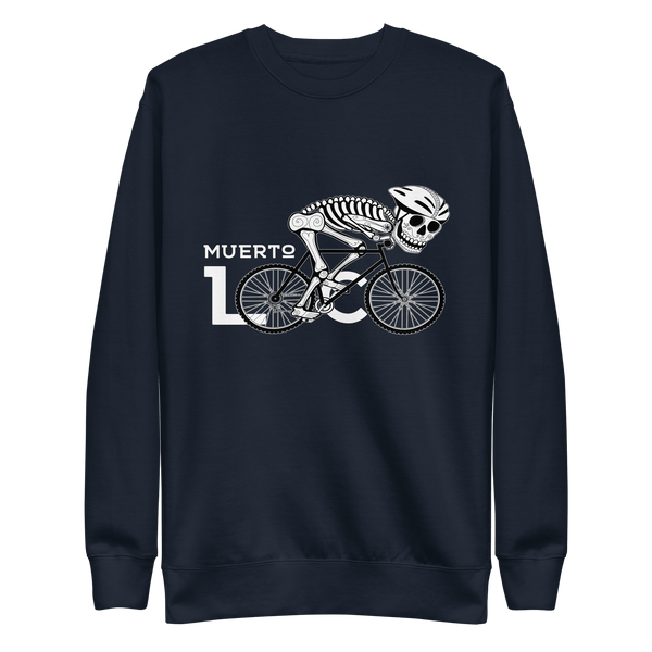 El Muerto Loco Bike Logo Fleece Pullover - Muerto Loco