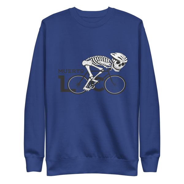 El Muerto Loco Bike Logo Fleece Pullover - Muerto Loco