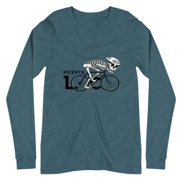 El Muerto Loco Bike Logo Long Sleeve T-shirt - Muerto Loco