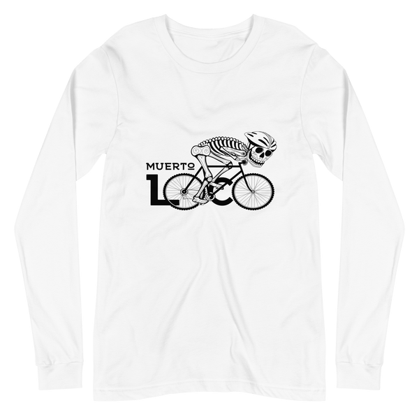 El Muerto Loco Bike Logo Long Sleeve T-shirt - Muerto Loco