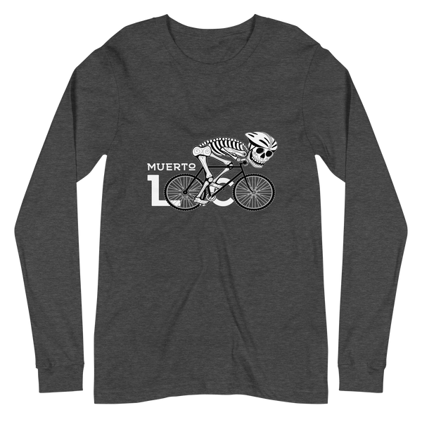 El Muerto Loco Bike Logo Long Sleeve T-shirt - Muerto Loco