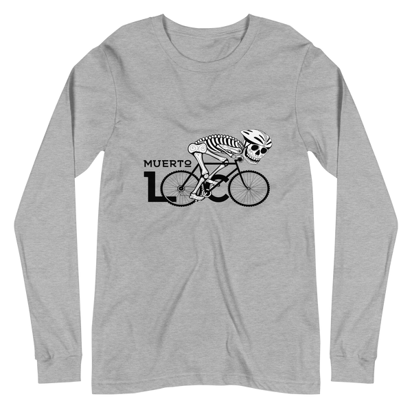 El Muerto Loco Bike Logo Long Sleeve T-shirt - Muerto Loco