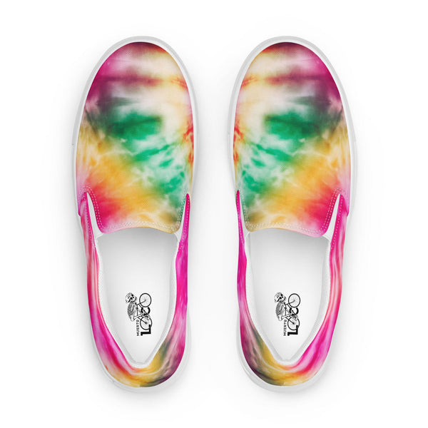 Men’s Bada** Tie Dye Slip On's - Muerto Loco